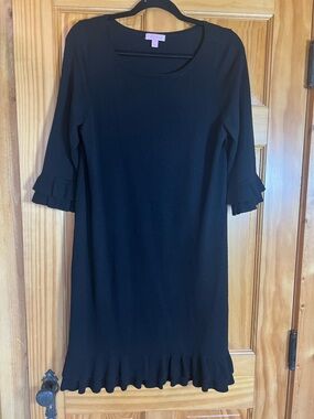 Lilly Pulitzer Black Wool Dress